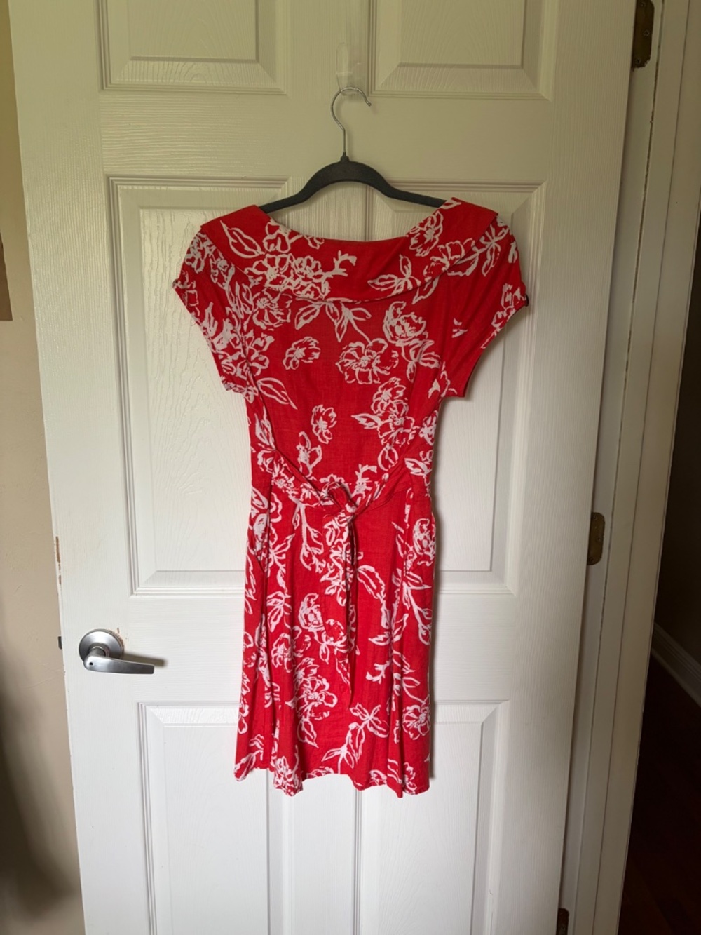 Free People A Thing Called Love Linen Mini Dress - 2 - Picture 4 of 4
